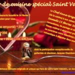 Atelier cuisine spécial Saint Valentin et/ou Dîner Gastronomique